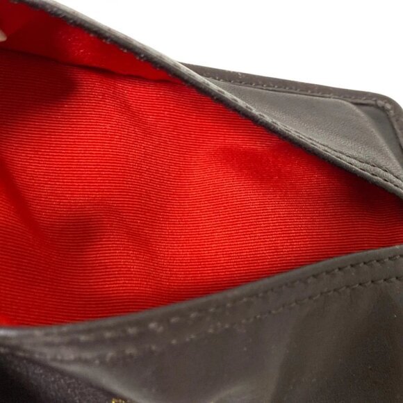 COACH - Dark Brown Leather Accessory Case - Picture 8 of 8